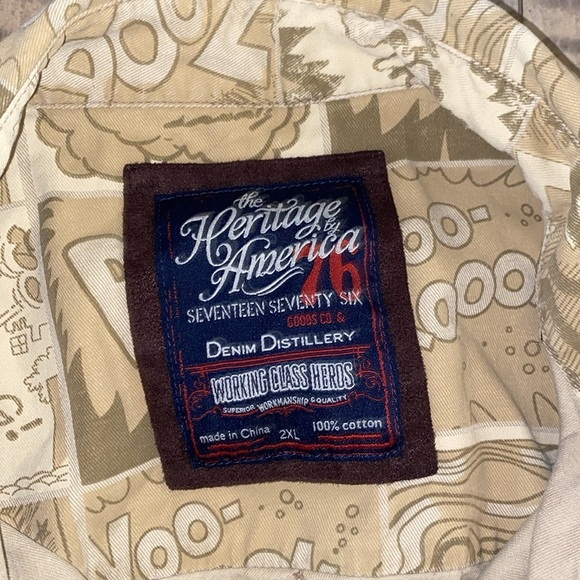 The Heritage by America button down size 2XL - Picture 4 of 6